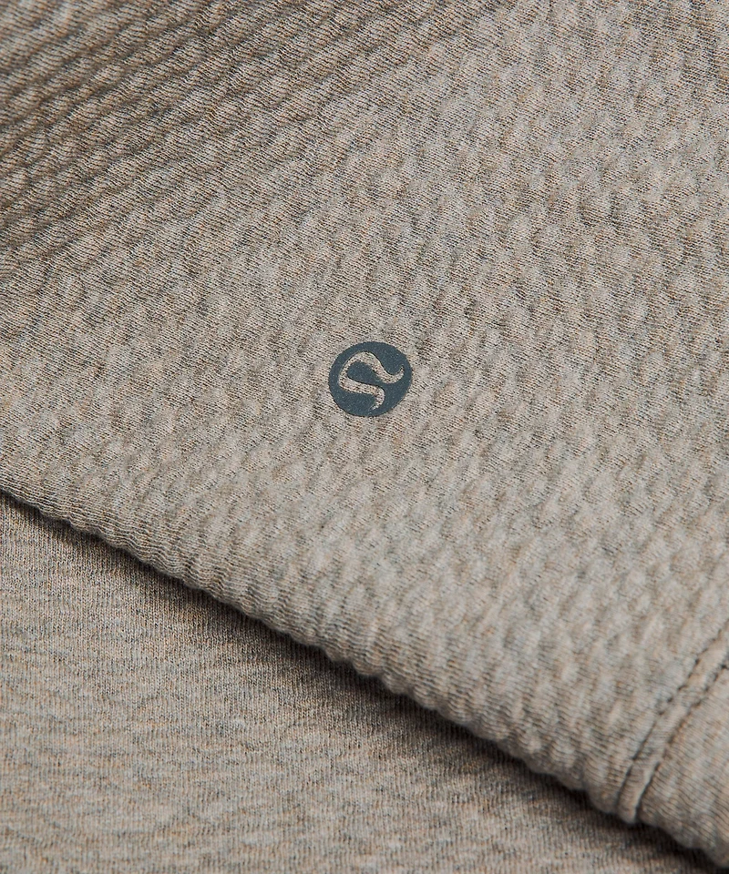 Textured Double-Knit Cotton Half Zip | Men's Hoodies & Sweatshirts