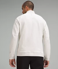 Textured Double-Knit Cotton Half Zip | Men's Hoodies & Sweatshirts