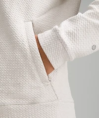 Textured Double-Knit Cotton Half Zip | Men's Hoodies & Sweatshirts