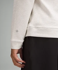 Textured Double-Knit Cotton Half Zip | Men's Hoodies & Sweatshirts