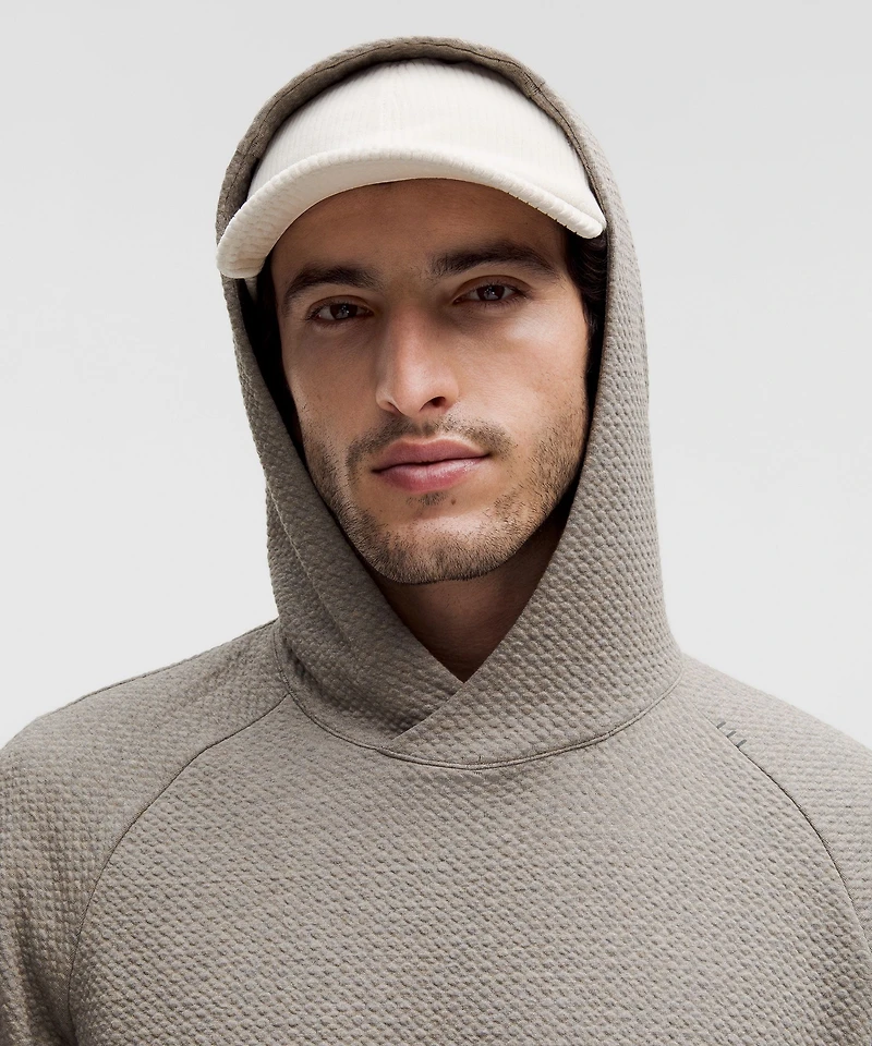 Textured Double-Knit Cotton Hoodie