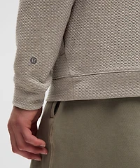Textured Double-Knit Cotton Hoodie