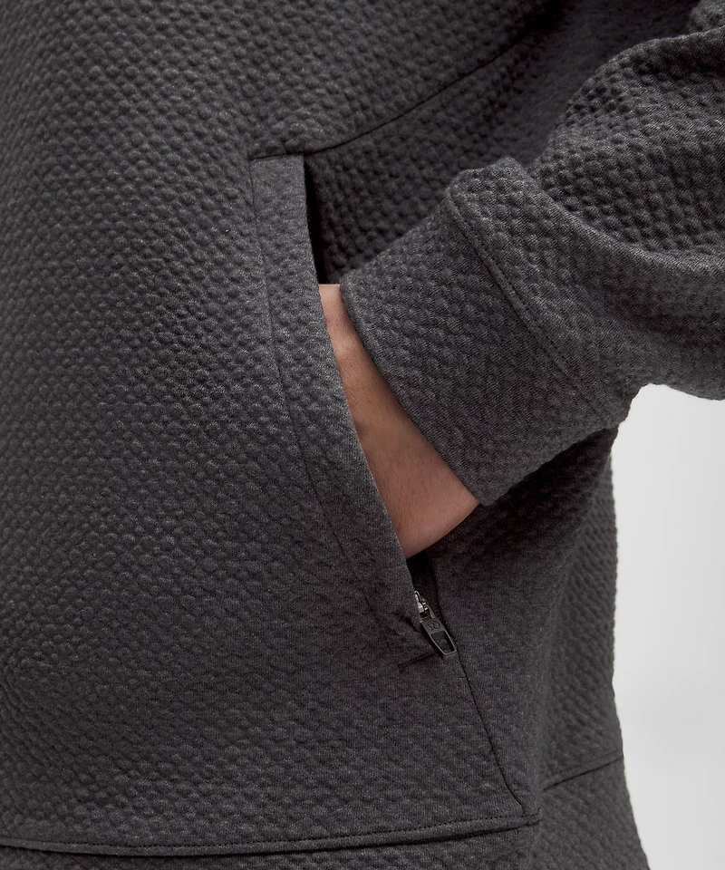 Textured Double-Knit Cotton Hoodie | Men's Hoodies & Sweatshirts