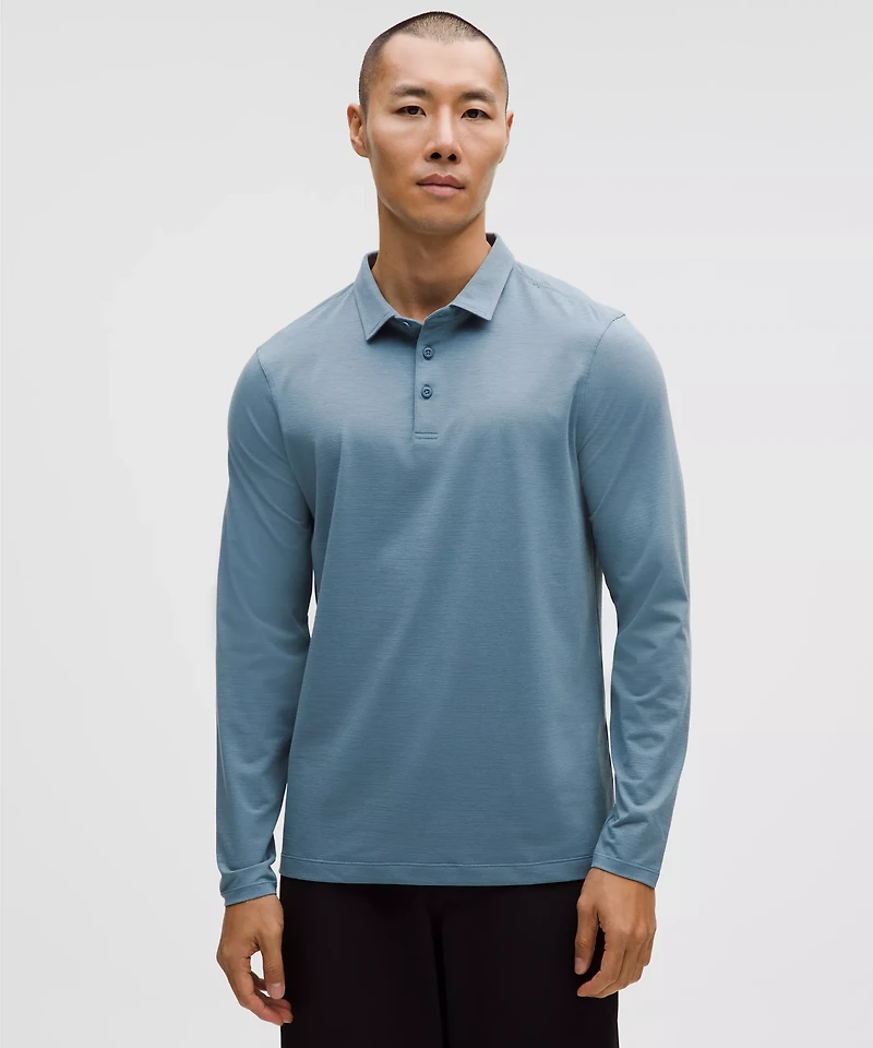 Evolution Long-Sleeve Polo Shirt