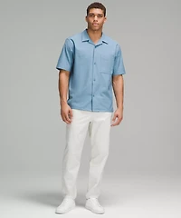 Smooth Twill Camp Collar Shirt | Men's Short Sleeve Shirts & Tee's