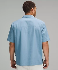 Smooth Twill Camp Collar Shirt | Men's Short Sleeve Shirts & Tee's