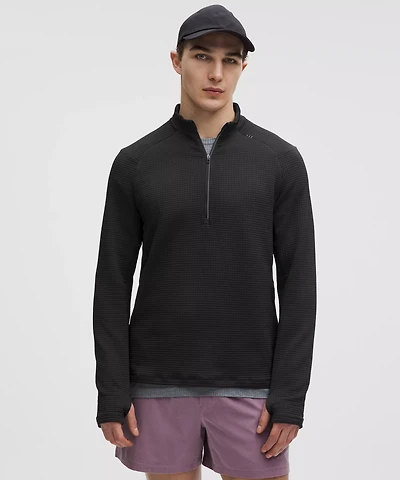 Waffle-Knit Half Zip | Men's Hoodies & Sweatshirts