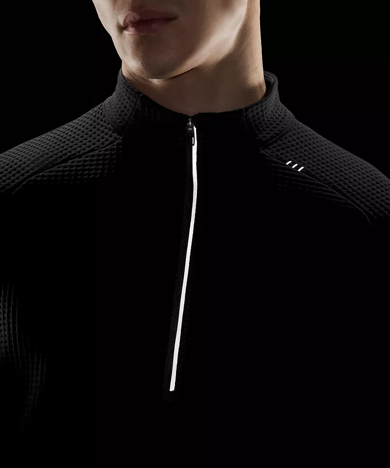 Waffle-Knit Half Zip | Men's Hoodies & Sweatshirts