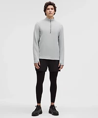 Waffle-Knit Half Zip