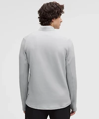 Waffle-Knit Half Zip