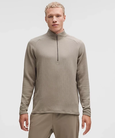 Waffle-Knit Half Zip | Men's Hoodies & Sweatshirts