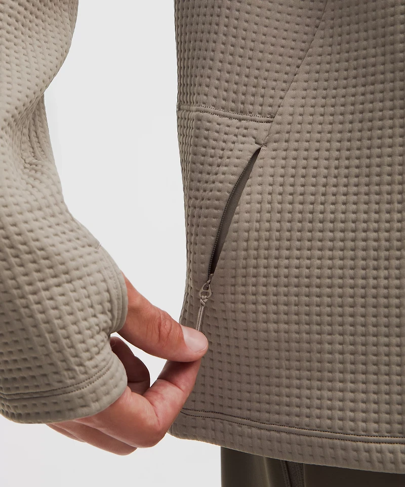 Waffle-Knit Half Zip | Men's Hoodies & Sweatshirts