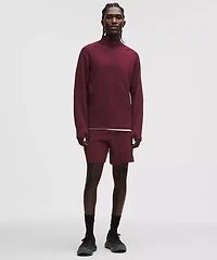 Waffle-Knit Half Zip