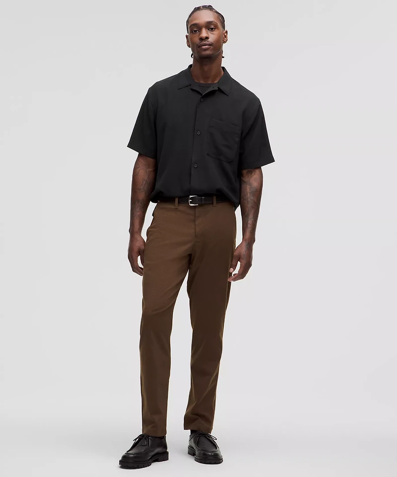Lightweight Camp Collar Button-Up Shirt *Pocket | Men's Short Sleeve Shirts & Tee's