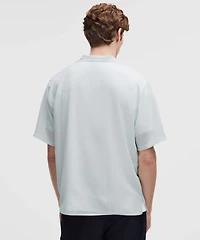 Lightweight Camp Collar Button-Up Shirt *Pocket | Men's Short Sleeve Shirts & Tee's