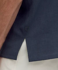 Lightweight Camp Collar Button-Up Shirt *Pocket