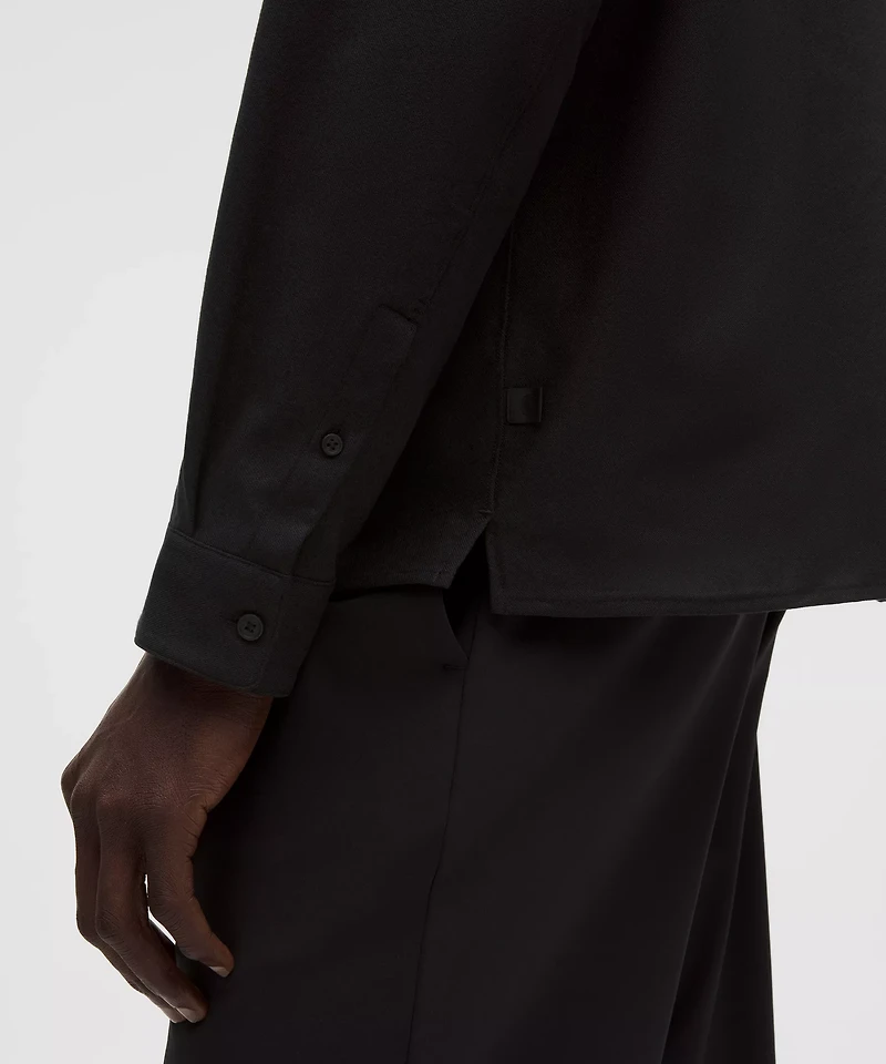 Brushed Woven Overshirt