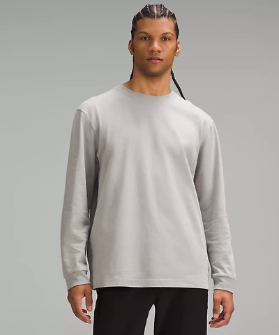 Heavyweight Cotton Jersey Long-Sleeve Shirt | Men's Long Sleeve Shirts