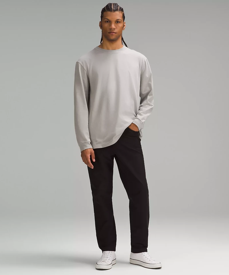 Heavyweight Cotton Jersey Long-Sleeve Shirt | Men's Long Sleeve Shirts