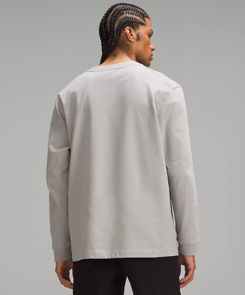 Heavyweight Cotton Jersey Long-Sleeve Shirt | Men's Long Sleeve Shirts