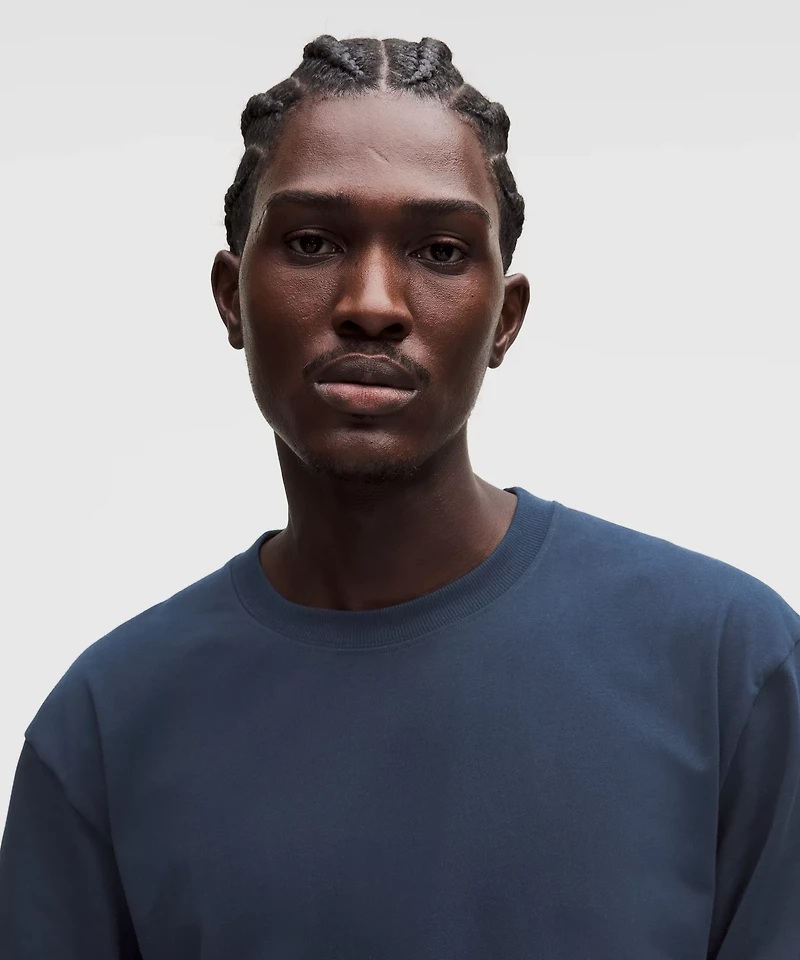 Heavyweight Cotton Jersey Long-Sleeve Shirt