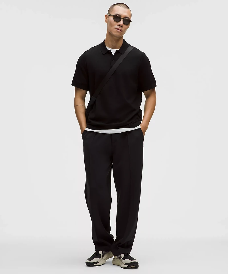 New Venture Short-Sleeve Knit Polo Shirt | Men's Shirts