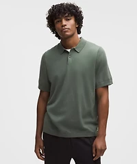 New Venture Short-Sleeve Knit Polo Shirt