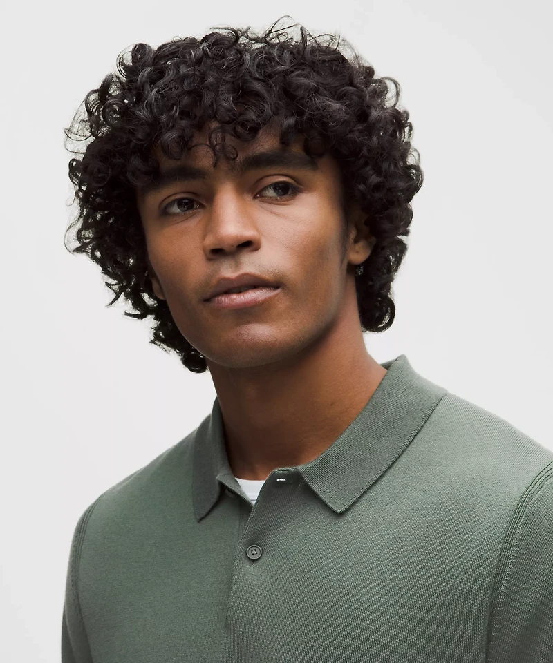 New Venture Short-Sleeve Knit Polo Shirt