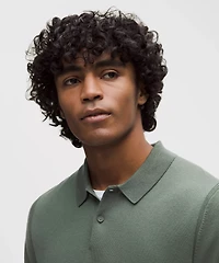 New Venture Short-Sleeve Knit Polo Shirt