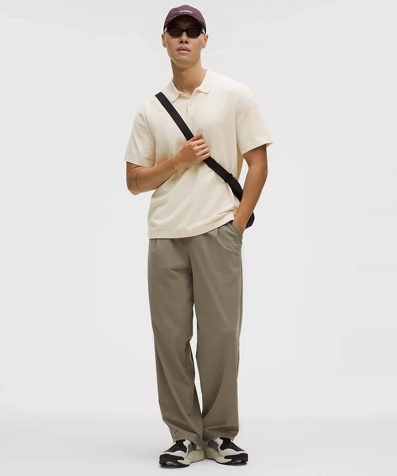 New Venture Short-Sleeve Knit Polo Shirt