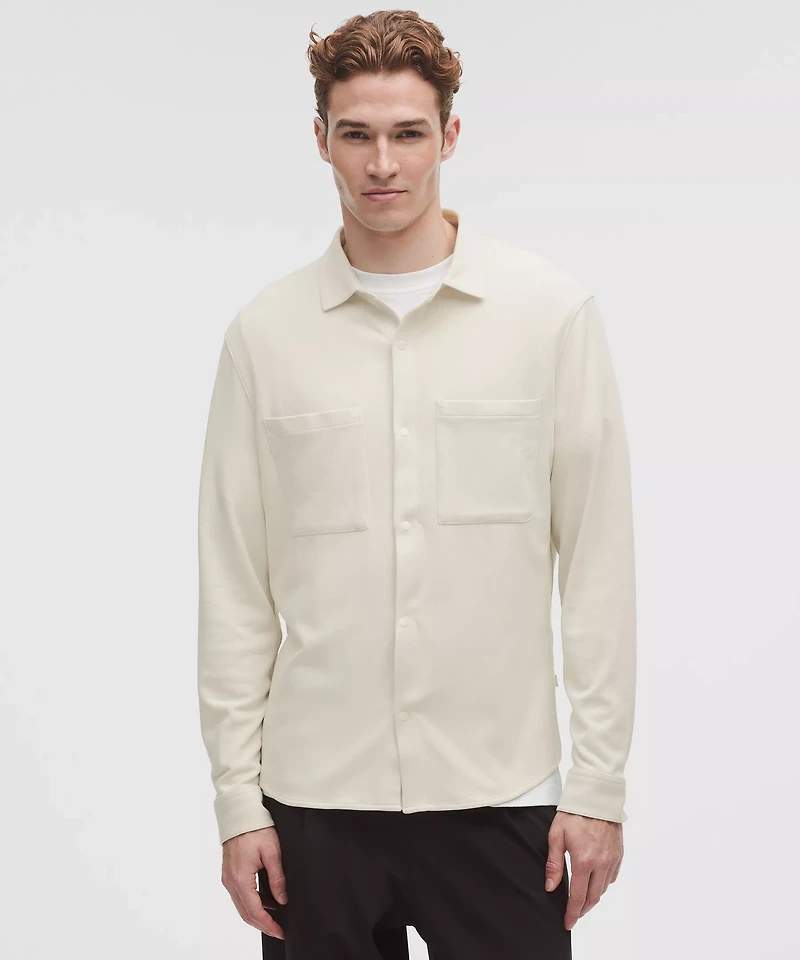 Soft Knit Overshirt | Men's Long Sleeve Shirts