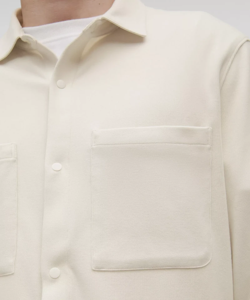 Soft Knit Overshirt | Men's Long Sleeve Shirts