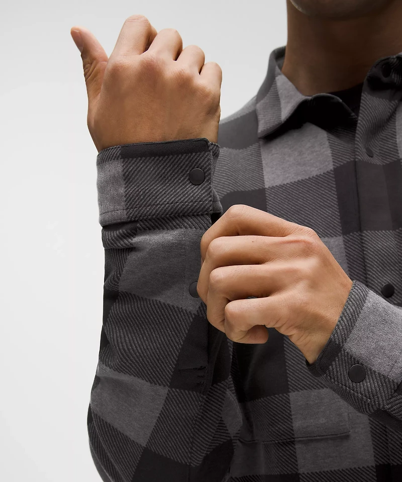 Soft Knit Overshirt | Men's Long Sleeve Shirts