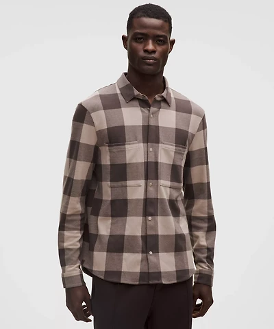 Soft Knit Overshirt | Men's Long Sleeve Shirts