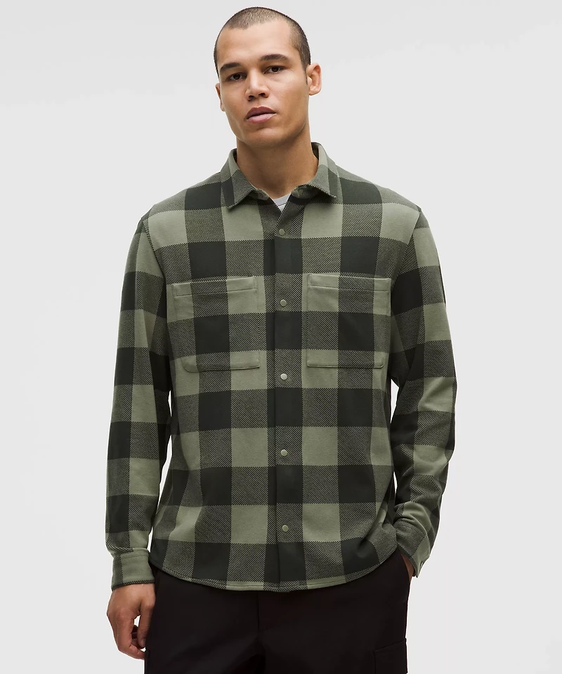 Soft Knit Overshirt | Men's Long Sleeve Shirts