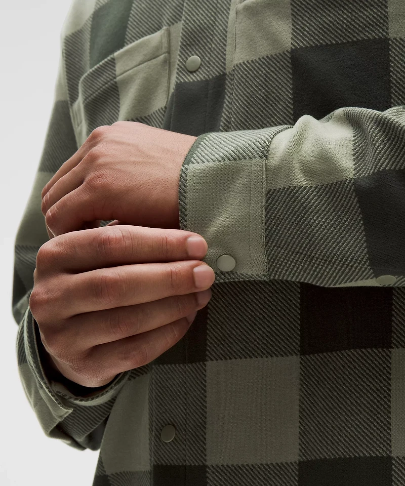 Soft Knit Overshirt | Men's Long Sleeve Shirts