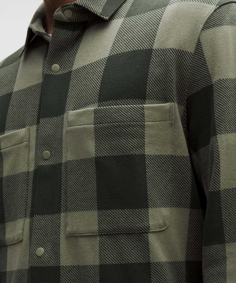 Soft Knit Overshirt | Men's Long Sleeve Shirts