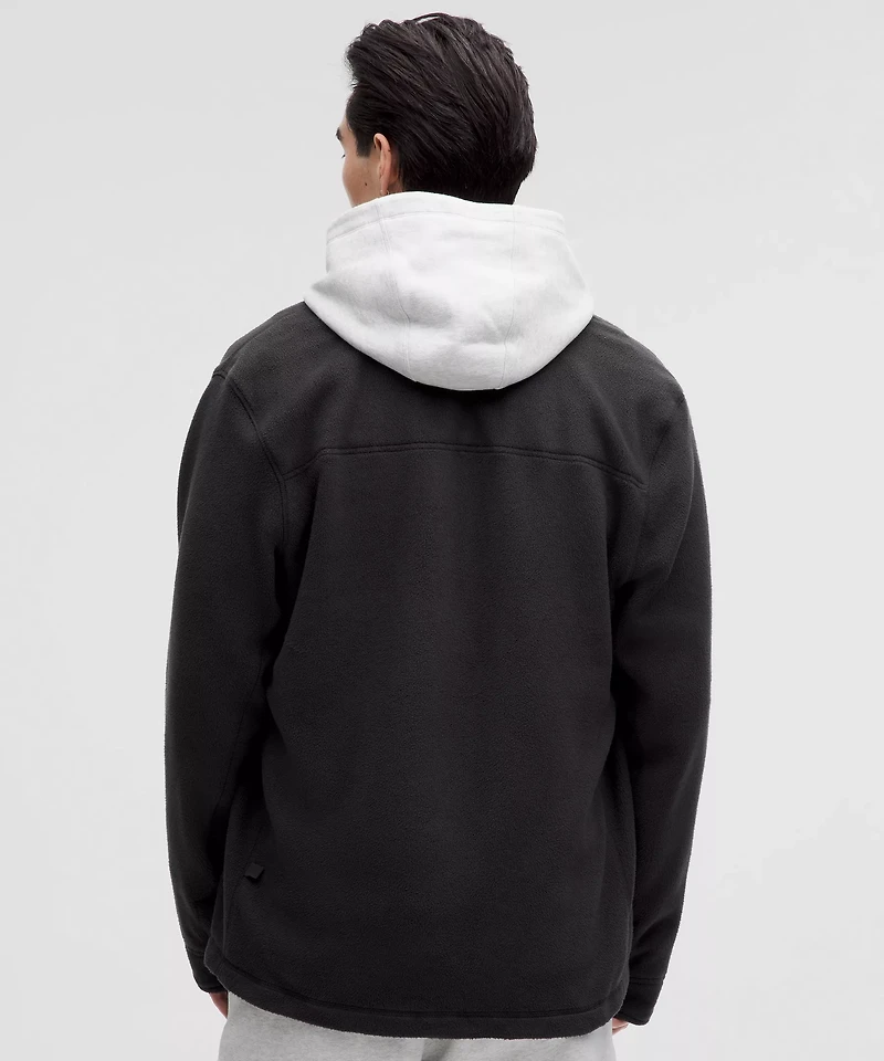 Fleece Classic-Fit Overshirt | Men's Button Down & Dress Shirts