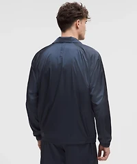 Stretch Satin Nylon Track Jacket | Men's Coats & Jackets
