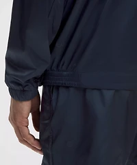 Stretch Satin Nylon Track Jacket | Men's Coats & Jackets