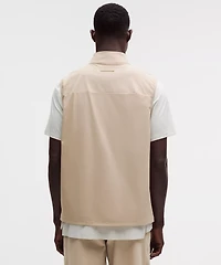 Windproof Full-Zip Golf Vest