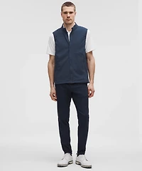 Windproof Full-Zip Golf Vest | Men's Coats & Jackets