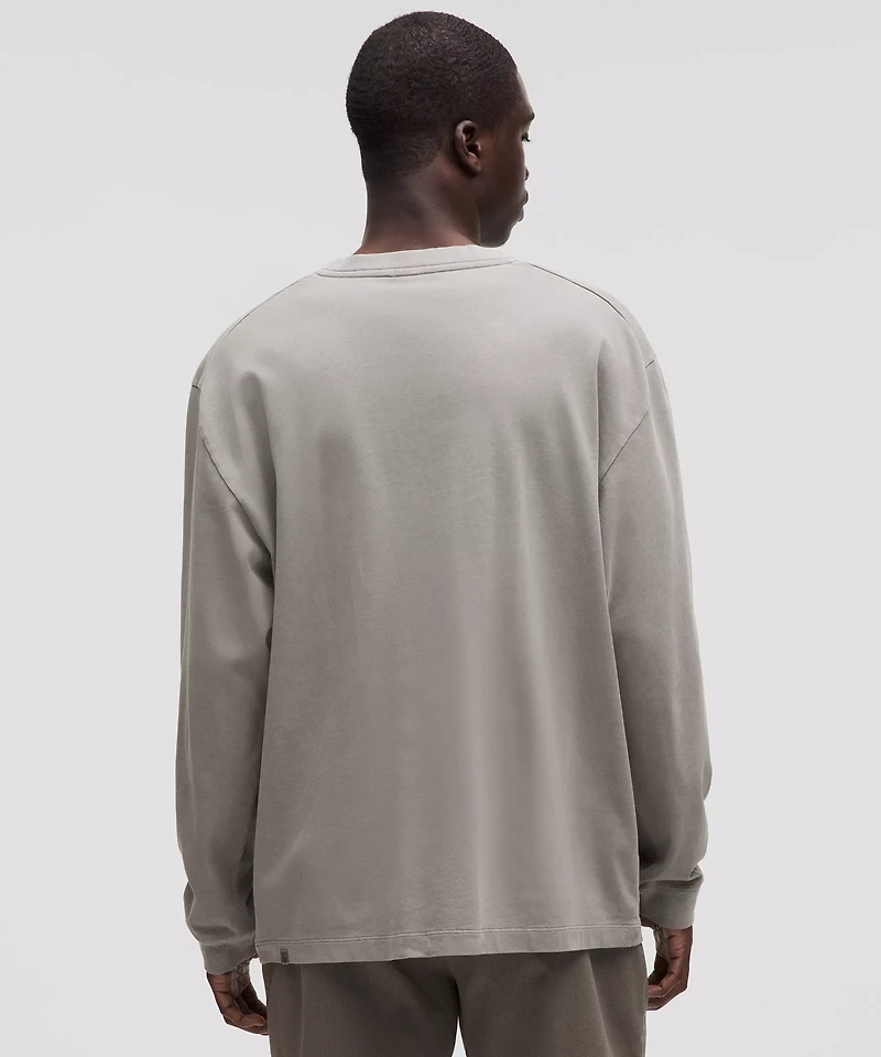 Heavyweight Cotton Jersey Long-Sleeve Shirt *Wash | Men's Long Sleeve Shirts