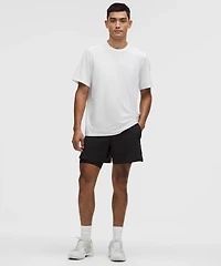 UV-Protective Striped Mesh Tennis T-Shirt | Men's Short Sleeve Shirts & Tee's