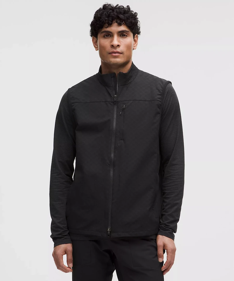 Water-Repellent Fleece Hiking Vest | Men's Coats & Jackets