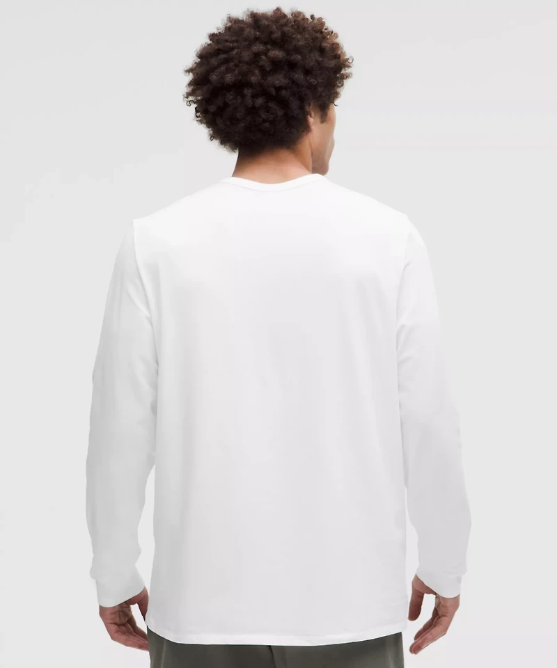 Organic Cotton Classic-Fit Long-Sleeve Shirt | Men's Long Sleeve Shirts
