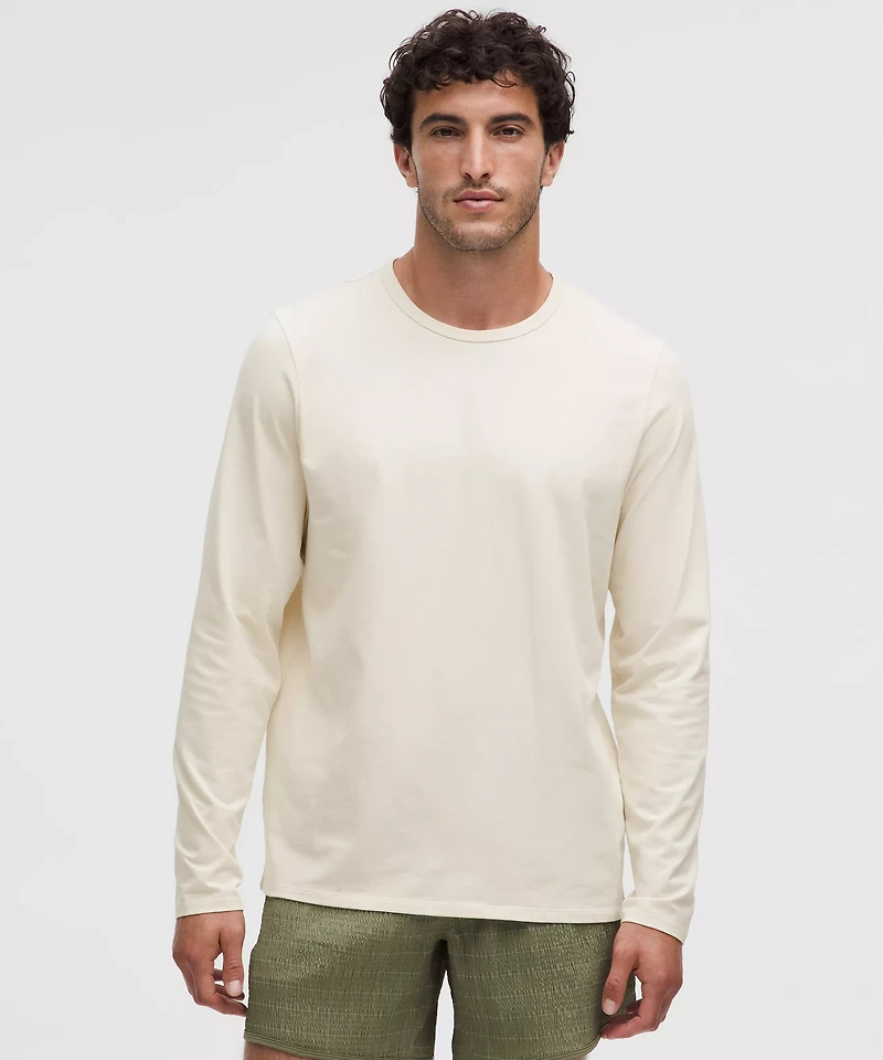 Organic Cotton Classic-Fit Long-Sleeve Shirt | Men's Long Sleeve Shirts