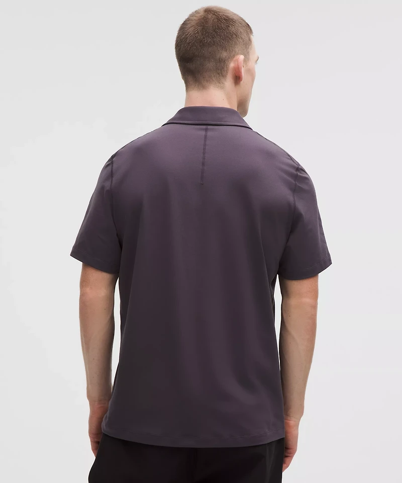 Soft Jersey Short-Sleeve Polo Shirt