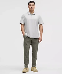 Soft Jersey Short-Sleeve Polo Shirt