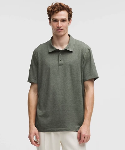 Soft Jersey Short-Sleeve Polo Shirt | Men's Shirts